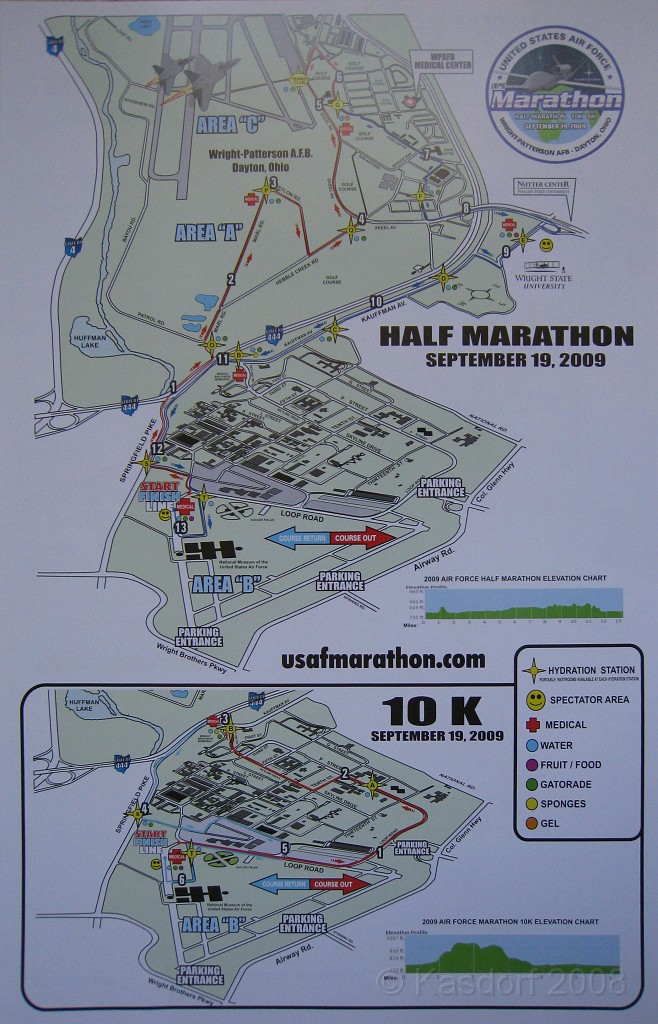 USAF Half Marathon 2009 016.jpg - The 2009 United States Air Force Half Marathon in Dayton Ohio run on September 19, 2009.